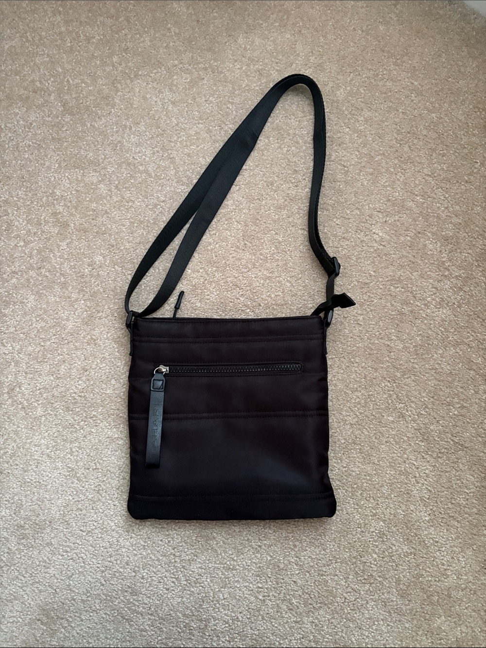 Tahari-Black Crossbody Shoulder Bag